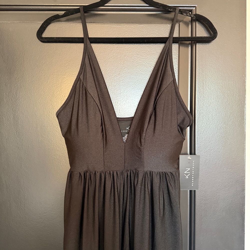 Klassy Network Black Jumpsuit NWT